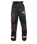 Oregon Yukon + Type A Class 1 (20 m / s) Chainsaw Protective trousers for Sawing, Black, Size M (EU 46-48)