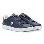 Lambretta Mens Pinball Court Trainers Blue 8 UK