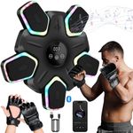 NUCEYA Music Boxing Machine Wall Mounted - Interactive Maquina de Boxeo Musical Pared | Bluetooth Musical Boxing Machine Experience for Home Fitness