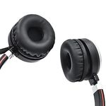 Replacement Leather Ear Pads Cushion Cover Earpads Compatible with Jabra Evolve 20 20se 30 30II 40 65 Headset