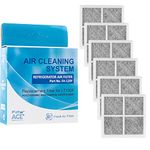 ACE+ FA-120F | Refrigerator Air Filter Compatible with LG Pure N Fresh ADQ73214405 ADQ73214404 ADQ73214408 Antibacterial Pur Air Refrigerator Filter (Pack of 6)