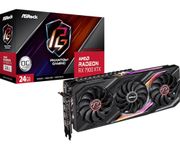 ASRock RX7900 XTX Phantom Gaming, PCIe4, 24GB DDR6, HDMI, 3 DP, 2615MHz Clock, RGB