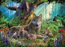 Ravensburger Wolves in The Forest 1000 Piece Jigsaw Puzzle for Adults - 12000477 - Handcrafted Tooling, Made in Germany, Every Piece Fits Together Perfectly