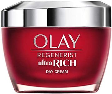 Olay Regenerist Ultra Rich Crema De Día, Textura Rica No Grasa, Con Vitamina B3, Péptidos Y Manteca De Karité, 50ml