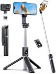 ANXRE Selfie Stick Tripod with Remote, Extendable 360° Rotatable Selfie Stick Tripod, 41.7" Phone Tripod Stand for Filming Compatible with iPhone Samsung Android Smartphone
