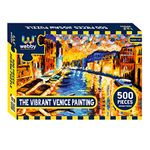 Webby The Vibrant Venice Painting Jigsaw Puzzle, 500 Pieces