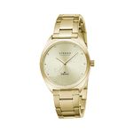 Strand By Obaku Analog Gold Dial Women's Watch-S719LXGGSG