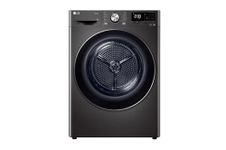 LG 9Kg Dryer DHV09SAB, Dual Inverter Heat Pump, Black Steel