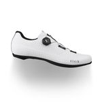 Fizik Unisex Tempo Overcurve R4 Wide Road Cycling Shoes, White, 9.5 US Men, White, 9.5