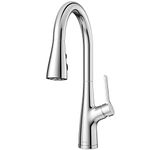 Pfister LG529-NEC Neera Pull Down Kitchen Faucet, Polished Chrome