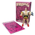 The Loyal Subjects Teenage Mutant Ninja Turtles Krang with Android Body 8-inxh XL Action Figure & Best of Krang IDW Comic Book Set