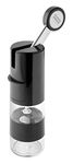 Kuhn Rikon Essential Adjustable Ratchet Grinder with Ceramic Mechanism for Salt, Pepper and Spices, 8 x 2.5 inches, Black