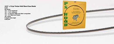 Timber Wolf 99 3/4" x 3/16" x 10 tpi Band Saw Blade