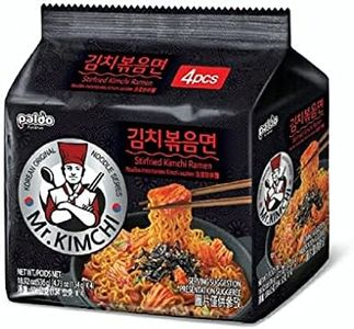 Paldo Mr. Kimchi Stir Fried Kimchi Flavour Ramen Instant Noodles (Pack of 4), 536.0 count, 536.0 grams