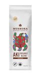 Muskoka Roastery Coffee, Aki Organic Blend, Medium Dark Roast, Whole Bean Coffee, 454g