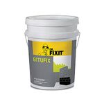 DR. FIXIT BITUFIX, Below Ground Waterproofing - 20 KG, for Damp Proofing course like Footing, Masonry Wall, Neck Columns, and Plinth Beam & DPC. Resist Salt Attacks.