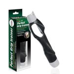 SUBORAWOS Golf Grip Trainer, Swing Trainer, Training Aid Posture Correction Practice Alignment, Right & Left Hand Practice Assistant for Beginner (Grey)