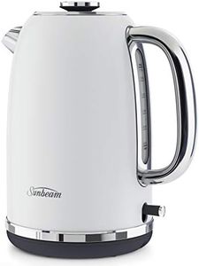 Sunbeam Alinea Electric Kettle | 1.7 L | 2.4kW Fast Boil | Ocean Mist White | KE2700W