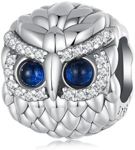 NINGAN 925 Colgantes De Perlas De BúHo De Plata Esterlina Compatibles Con Pulseras De Mujer Perlas 5a Colgantes De Zircon, Regalos De CumpleañOs Para Familiares Y Amigos
