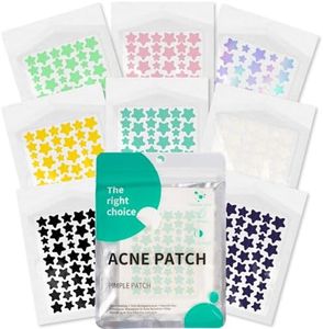 Pimple Patches 397 pièces, Patch Bouton Invisible Naturel Hydrocolloïde Acné Patch utilisation de jour et de nuit, 2 en 1, Avec Huile De Tea Tree Et Acide Salicylique 5 tailles (8/9/10/11/14 mm)