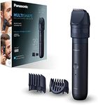 Panasonic Multishape ER-CKL1 Lithium-Ion Battery Starter Kit with Trimmer Attachment for Beard & Hair, Black