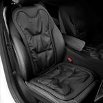 Car Seat Cushion, 2 Pack Leather Seat & Back Cushions, Universal Anti-Slip Seat Protector, Wear-Proof Pressure Relief Comfort Seat Cover Booster Seat Cushion for Car,Office Chair (Seat & Back Cushion)