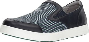 Alegria Bender Men's Slip On (46 Regular EU, Navy Plaid)