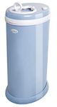 Ubbi Steel Odour Locking Nappy Disposal Bin, No Special Bag Required Money Saving, Awards-Winning, Modern Design Registry Must-Have Nappy Bin, Cloudy Blue