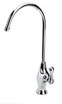 Deluxe Long Reach Ceramic Valve Quarter Turn Tap. Classic European Style. Fits All Water Filter Systems & Reverse Osmosis Systems