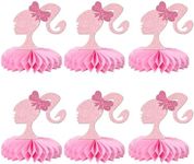 ZHUOWEISM 6 PCS Pink Girl Party Dec