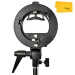 Godox PRO Multifunctional S-Type Bracket Bowens Mount Holder for Speedlite Flash Snoot Softbox