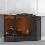 Fire Beauty Fireplace Screen 3 Pane