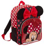 Disney Minnie Mouse Girls Backpack for Kids Luxury School Bag Nursery Rucksack Lunch Book Bag