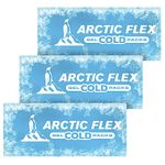 Arctic Flex Gel Replacement Packs - Gel Ice Packs Reusable for Knee Ice Brace - Hot and Cold Gel Pack for Injuries, Pain Relief, Swelling - Flexible Therapy Compression Wrap - Athletic, Women, Men