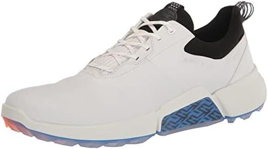 ECCO Men’s Biom H4 Boa Golf Shoe – White, Size 9 UK