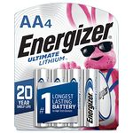 Energizer L91SBP-4 Energizer Ultimate Lithium AA Battery, 4 Count, 0.070 kg