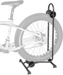 BikeHand Bike Floor Stand Parking Rack Stand - for 24"-29" Mountain MTB & Road Bikes Bicycles Indoor Outdoor Garage Storage - Fat Bike New Version for 1 Bike