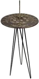 Prime Retreat Claddagh Sundial and Hairpin Pedestal