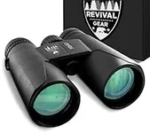 E Tronic Edge Binoculars for Adults - 10x42 Professional Binoculars for Bird Watching, Hunting, Hiking & Travel - Compact Binoculars for Men and Women - Strap and Case Included