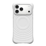 CASETiFY Ripple iPhone 17 Pro Max Case [Soft Touch/Lightweight/Compatible with Magsafe] - White