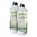 Multi-Mite® Poultry Mite DE Powder - Twin Pack 2 x 400G Shakers - 100% Natural Insect Mite Treatment - Animal Feed Grade