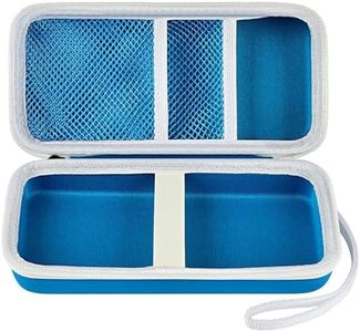 Case Compatible with Texas Instruments TI-30XS for MultiView Scientific Calculator, Storage Holder Carrying Organizer Bag with Mesh Pocket for Pens, Pencil, Batteries and Accessories (Box Only) -Blue