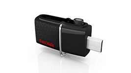 SanDisk Ultra Dual USB Drive 3.0 128GB, Black (SDDD2-128G-GAM46)