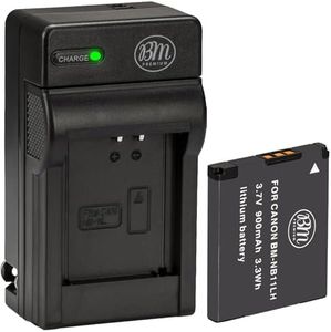 BM NB-11LH Battery and Charger for Canon Elph 110 Elph 130 Elph 140 Elph 150 Elph 160 Elph 170 Elph 180 Elph 190 Elph 320 Elph 340 Elph 350 Elph 360 A2300 A2400 A2600 A3400 A4000 SX400 SX410 SX420