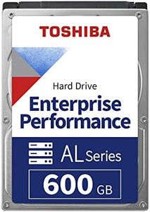 AL13SXB60EN Toshiba 600 GB 15K 2.5" SAS 12 Gb/s 15000 RPM 128MB 512e AL13 Enterprise HDD per Dell HP Lenovo Supermicro Server Hard Drive
