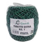 Gro Garden Products Green Flexible Tying Tube, Plant Ties for All Plants, Garden Ties for Plants, Garden String Plastic, Soft & UV Stable Garden Plant Ties for Plants