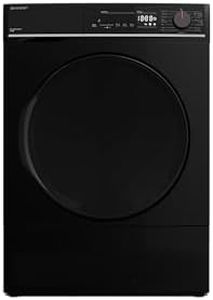 Sharp KD-NCB8S7PB91-EN Tumble Dryer, 8KG Condenser Dryer, White, B Energy Class