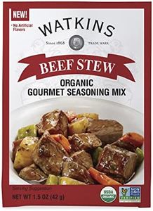 Watkins Organic Gourmet Seasoning Mix, Beef Stew, 1.5 Oz. Pouch, 1 Count