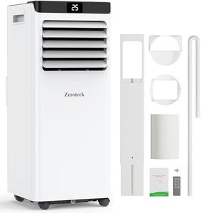 Portable Air Conditioning Unit 9000 BTU,2024 Upgraded Fast Cooling&Energy Efficient Powerful Air Conditioners for Room 300Sq. Ft,3-1 Dehumidifier,Fan with 2 Fan Speeds,Smart Display&Remote Control