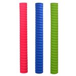 Prokick Coil Cricket Bat Grips | Better Shock Absorption | Extra Cushioning for a Soft Touch | Pack of 3 (Multicolor)